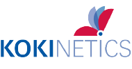 Kokinetics-Logo: Logo des Kunden Kokinetics.