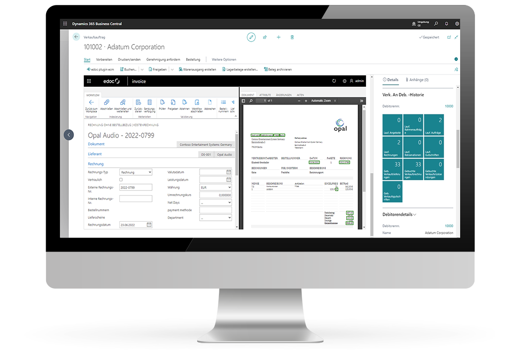 ERV in Microsoft Dynamics 365 ERP