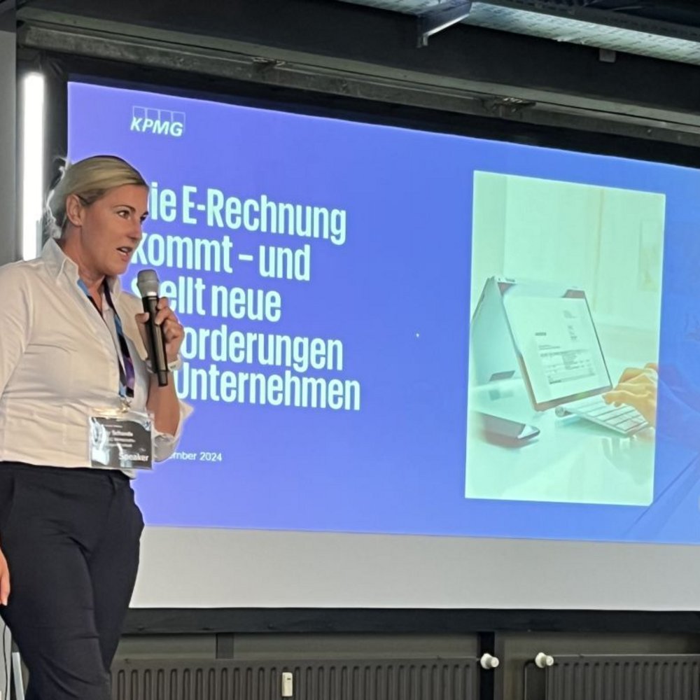 KPMG Vortrag E-Rechnung: Bild zu Vortrag über elektronische Rechnungen.